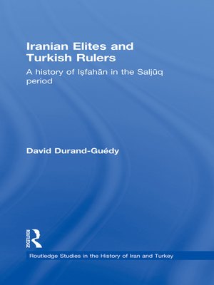 cover image of Iranian Elites and Turkish Rulers